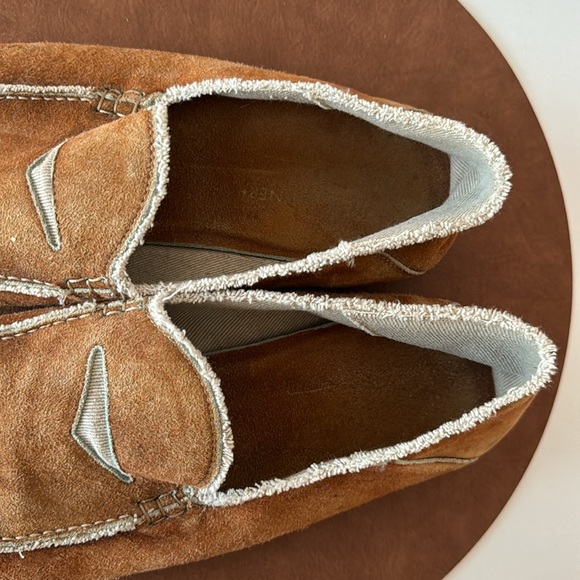 Donald Pliner Suede Loafer | Slip On Size 12 - Picture 7 of 8